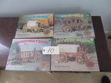 4 STAGECOACH PUZZLES