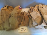 SUITCASE OF MILITARY CLOTHING