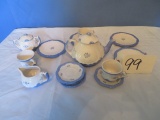 TEA SET  14 PCS. UNMARKED