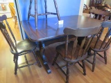 DINING TABLE & 5 CHAIRS