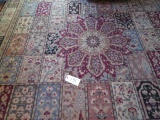 RED RUG approx 5 x 8'