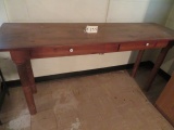 OLD PINE SOFA TABLE