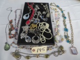 TRAY LOT OF LADIES NECKLACES