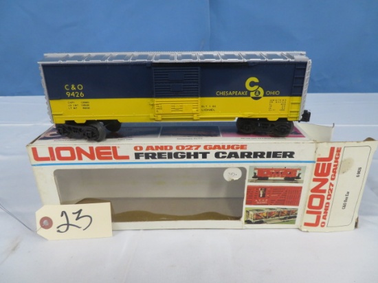 LIONEL C & O BOX CAR 6-9426