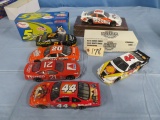 8 PCS. NASCAR CARS IN BOXES