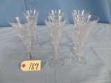 6 PCS. STEMWARE