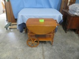 DROP LEAF TEA CART