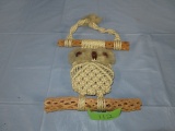 MACRAME HANGING PC- OWL