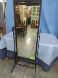 VALET MIRROR ON STAND - METAL 50 X 20