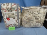 2 KING SIZE BEDSPREADS OR COMFORTERS