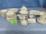 PFALTZGRAFF DISHES 43 PCS. - SOME HAVE MINOR CHIPS
