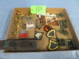 MILITARY PATCHES, MILITARY PHOTOS, US BUTTONS & PINS