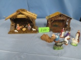 2 NATIVITY SETS