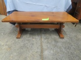 PINE COFFEE TABLE 22 X 48