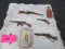 4 MINIATURE GUN REPLICAS & ARROWHEAD PC