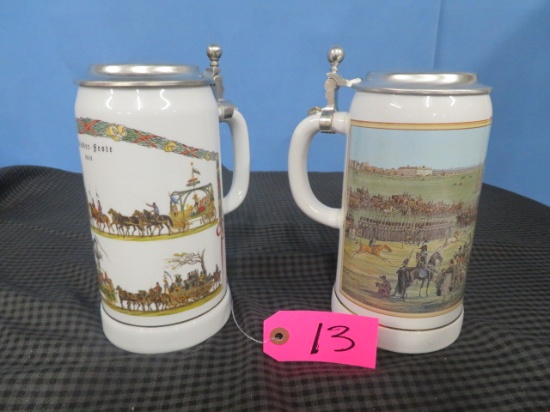 2 STEINS- OKTOBER FEST 1835 & GERZ 1862