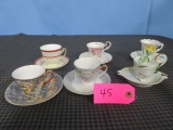 6 SETS OF OCCUPIED JAPAN CUP & SAUCERS