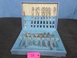 STAINLESS FLATWARE WILLIAM ROGERS 47 PCS.
