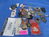 MISC. LOT OF MILITARY PATCHES