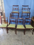 6 ANTIQUE DINING CHAIRS