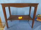 WOODEN SIDE TABLE  25 X 33 X 13