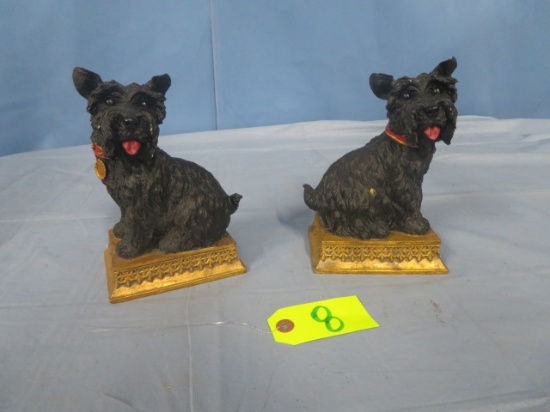 SCOTTY DOG BOOKENDS