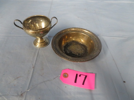 STERLING BOWL & CUP