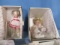 4 PC. SHIRLEY TEMPLE DOLLS- NEW IN BOX