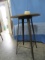BISTRO TABLE W/ METAL LEGS & WOOD TOP- NO CHAIRS  42