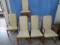 2 CAPTAINS CHAIRS & 3 SIDE CHAIRS