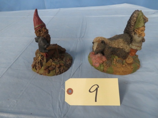 2 TOM CLARK GNOMES "PEW" & "PARDNER"