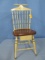 ETHAN ALLEN HAND PAINTED VALET CHAIR