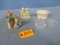 THOMAS KINKADE PCS. AND DEPT. 56 SNOWBABIES FIGURINE, 2 RING HOLDERS & LENOX DISH