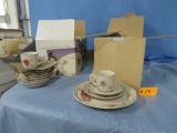 40 PCS. INTERNATIONAL TABLE WORKS DINNER WARE