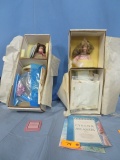 FRANKLIN HEIRLOOM DOLLS- ATLANTIS & DAY AT THE RACES