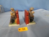 EMMET KELLY BOOKENDS