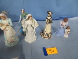 5 LENOX FIGURINES