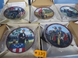 HAMILTON COLLECTION COLLECTOR PLATES- CIVIL WAR