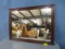 LARGE MAHOGANY MIRROR  34 X 46