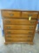 HARDROCK MAPLE BY CHEROKEE CHEST OF DRAWERS- 