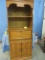 2- ENTERTAINMENT CABINETS W/ DENTAL MOULDING