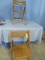 2 FOLDING WOODEN CHAIRS