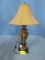 GOLD METAL LAMP  29