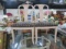 COUNCIL FURNITURE GLASS TOP TABLE WITH CHAIRS