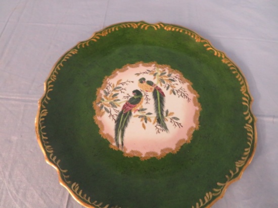 LARGE BIRD PLATTER  15"D