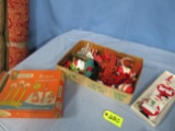 Misc. lot of vintage Christmas items