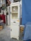 WHITE KITCHEN CABINET W/ GLASS DOOR   69