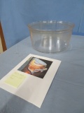 TALL & STOUT CONVECTION OVEN GLASS BOWL