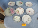 9 PCS. CHINA PLATES