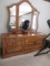 BURLINGTON HOUSE DRESSER W/ MIRROR  76